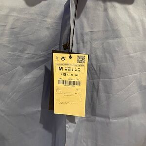 Zara Man Light Blue Super Slim Fit Shirt